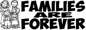 Make your own Families are Forever pen inserts